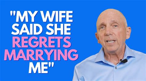 My Wife Said She Regrets Marrying Me Paul Friedman Youtube