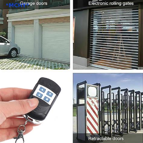 Mchy Pc Buttons Mhz Rolling Code Gate Garage Door Opener Cloning