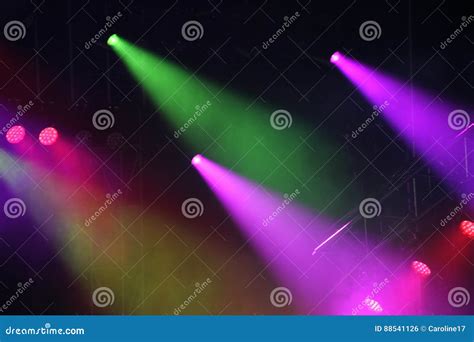 Concert Strobe Lights Stock Photo Image Of Effect Electrician 88541126