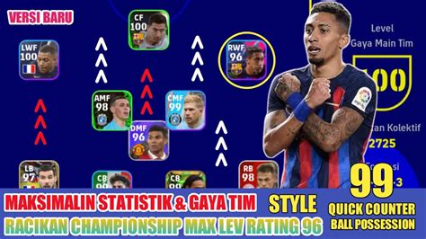 Racikan Terbaik Raphinha Barca Max Rating Play Style Sisa