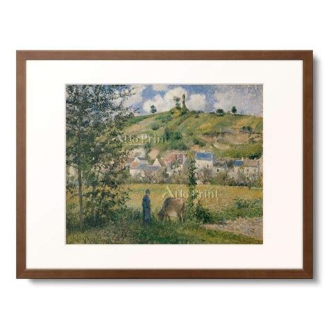 カミーユピサロ Camille Pissarro Landscape at Chaponval 1880 ap 936594