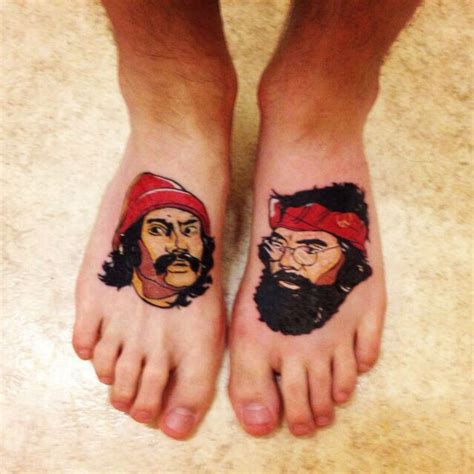 Cheech And Chong Tattoos Body Art Tattoos Traditional Tattoo