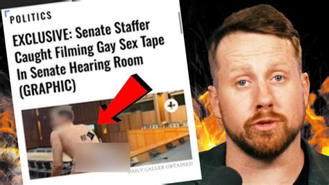 OMG Democrat Staffer CAUGHT Filming GAY SEX Tape In Senate Hearing