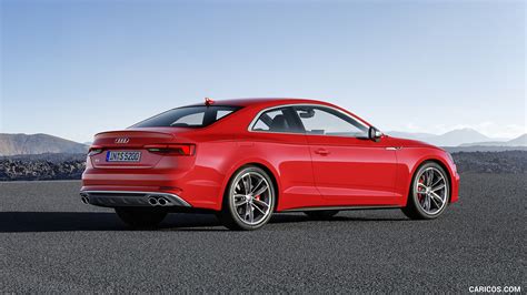 2018 Audi S5 Coupé Color Misano Red Rear Three Quarter HD