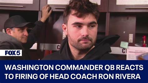 Washington Commander QB Sam Howel Reacts To Firing Of Head Coach Ron