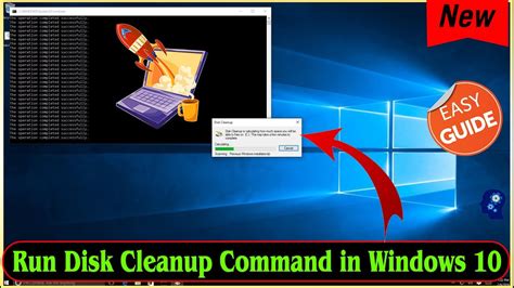 How To Run Disk Cleanup Command In Windows Computer Speed Increase