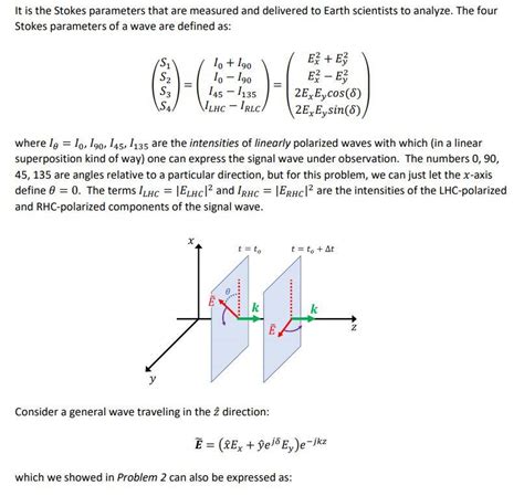 It Is The Stokes Parameters That Are Measured And