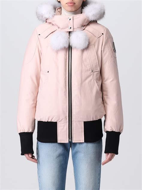 Moose Knuckles Jacket For Woman Natural Moose Knuckles Jacket Mk2002lb Online On Gigliocom