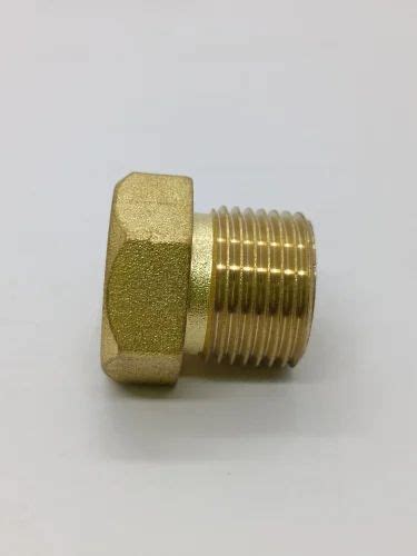 Hexagonal Mm Golden Brass Hex Nut For Hardware Fitting At Piece