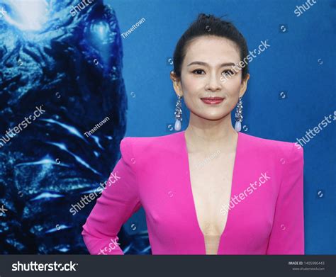 Zhang Ziyi Los Angeles Premiere Godzilla Stock Photo 1405980443 ...