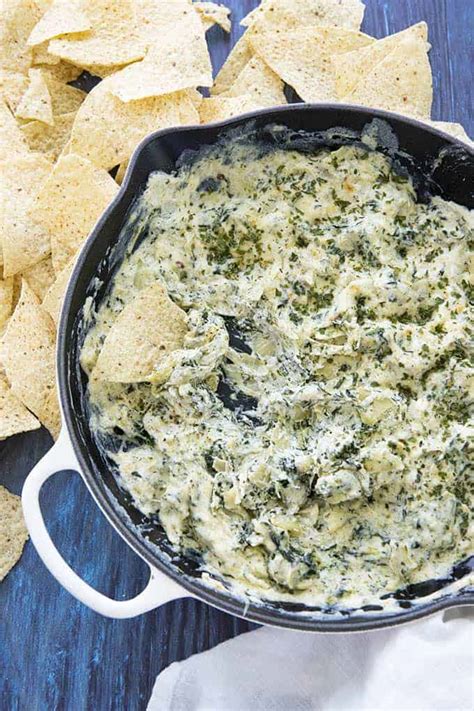 Spinach Artichoke Dip The Salty Marshmallow