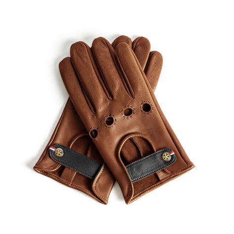 Driver Gloves Leather Cognac Drivers Collection Elferspot Shop