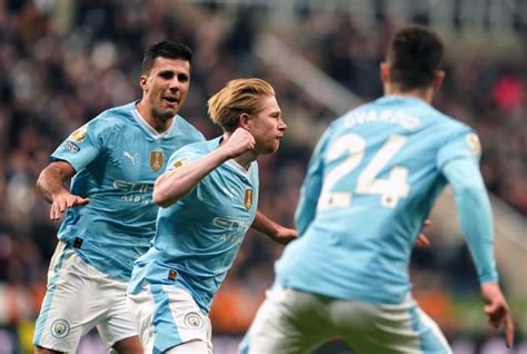 Highlights Newcastle 2 3 Man City De Bruyne Scores And Assists