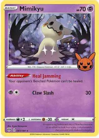 Pokemon Trading Card Game Trick Or Trade Single Card Promo Mimikyu