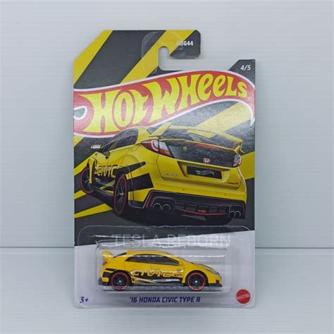 Jual HOTWHEELS HOT WHEELS HONDA SERIES 2022 16 HONDA CIVIC TYPE R Shopee Indonesia