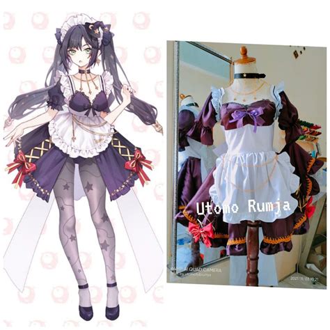 Jual Utomorumja Kostum Maid Mona Dress Cosplay Costume Indonesia Shopee