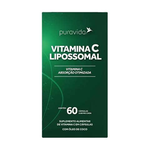 Vitamina C Lipossomal C Psulas Puravida