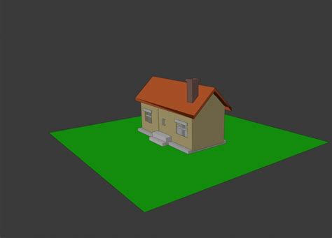 Simple house 3D model - TurboSquid 1490149