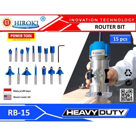 Jual Mata Bor Profil Wood Router Bit Trimmer Serut Trimm Kayu Trim Ukir