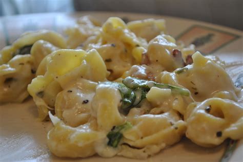 The Farm Girl Recipes Tortellini Spinach Bake In A Creamy Lemon Sauce