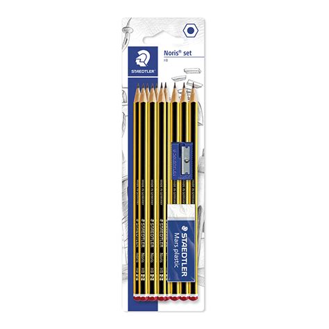 Staedtler L Pices Noris Por Con Sacapuntas Y Goma Lap Nors