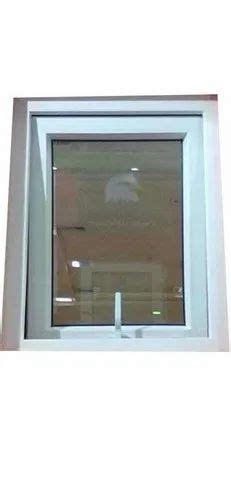 White Upvc Top Hung Window Glass Thickness Mm At Rs Square