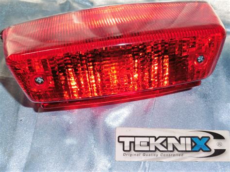 Feu Arri Re Teknix Rouge Pour Scooter Beta Chrono Quadra Ark