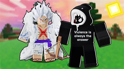 Gear Luffy In Roblox Bedwars Youtube