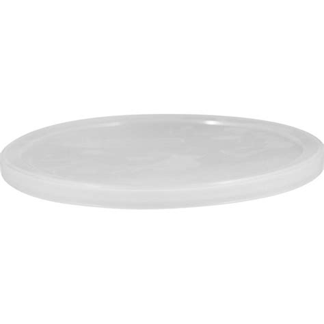 Natural Lldpe Plastic Tub Lid Single Seal L801