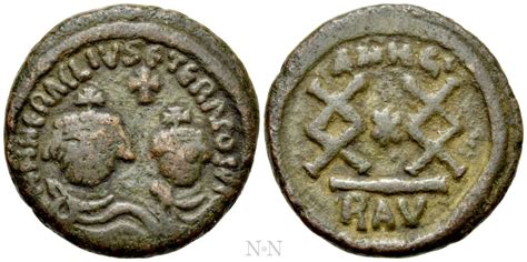 Biddr Numismatik Naumann Auction Lot Heraclius With