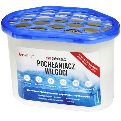 Pochłaniacz wilgoci wkład osuszacz powietrza do łazienki domu 230g