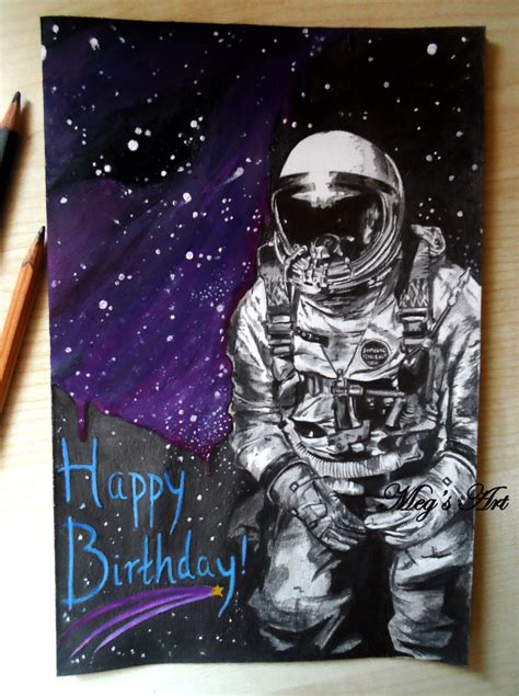 Space Man - Painting/Drawing by stardust12345 on DeviantArt