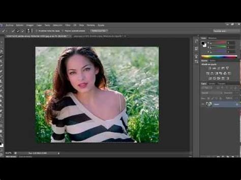 Tutorial Photoshop CS6 español Desenfoque gaussiano y radial YouTube