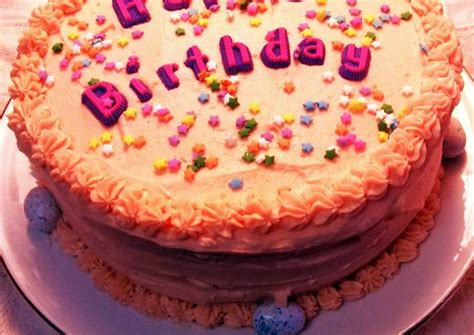 My Favorite Birthday Cake Recipe By Poconolady Cookpad