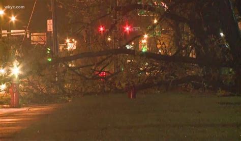 Power Outages Sweep Across Northeast Ohio Due To Strong Winds And