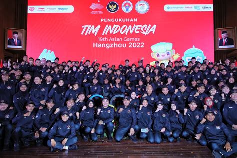 Kontingen Asian Games Hangzhou Dikukuhkan Menpora Berjuanglah