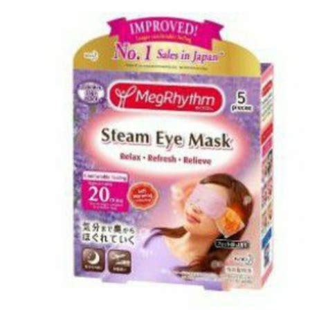 Kao Megrhythm Steam Eye Mask Lavender Box Pieces Shopee Malaysia