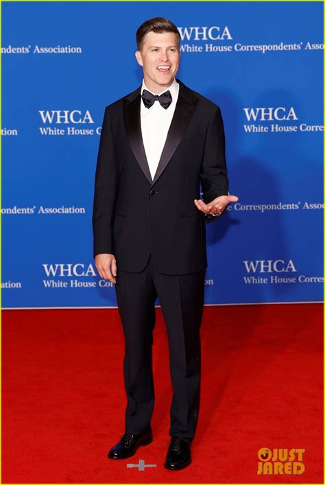 Scarlett Johansson Supports Husband Colin Jost At White House Correspondents Dinner 2024 Photo