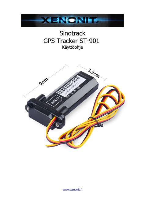 Sinotrack St 901 Gps Tracker User Manual Sms Commands And Troubleshooting