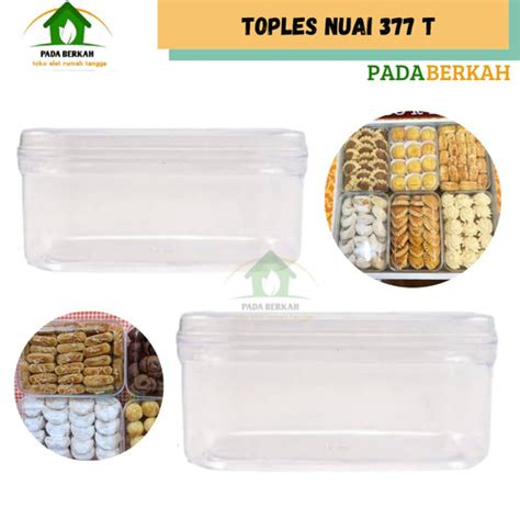 Jual Toples Kue Kering Persegi Panjang Kotak Nuai T Sn Isi