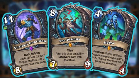 The Best Death Knight Decks For Hearthstone S Titans Expansion