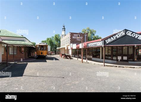 View of old buildings at the Big Hole Museum Stock Photo - Alamy