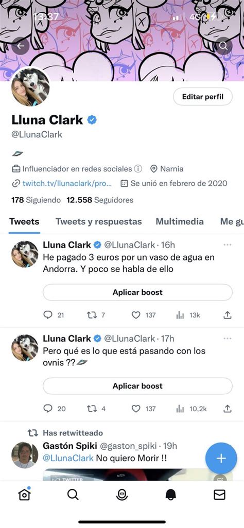 Lluna Clark On Twitter Aparece Debajo De Tus Tweets Un Cartel De