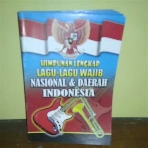 Jual Buku Himpunan Lengkap Lagu Lagu Wajib Nasional Dan Daerah