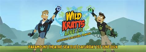 Wild Kratts – Live | 1 June 2024 | Paramount Theatre