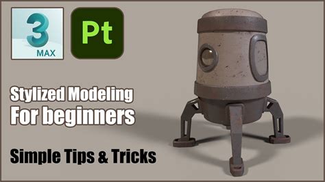 Modeling Unwrapping And Texturing In 3ds Max And Substance Painter For