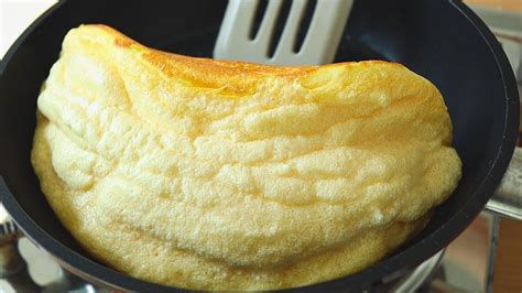 Fluffy Souffle Omelette Recipe Youtube