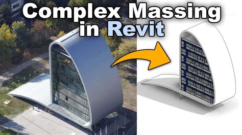 Complex Mass Modeling In Revit Tutorial In Place Massing Youtube