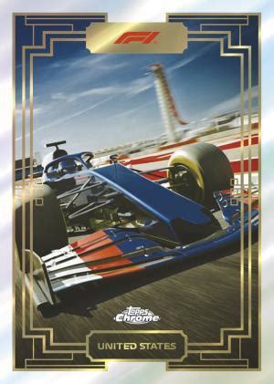 2022 Topps Chrome Formula 1 Checklist F1 Set Info Boxes Date