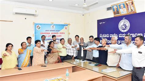 Sveep Committee Holds Voting Awareness Programme At Mcci Star Of Mysore